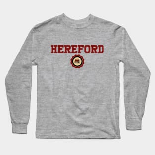 Hereford College Style Long Sleeve T-Shirt